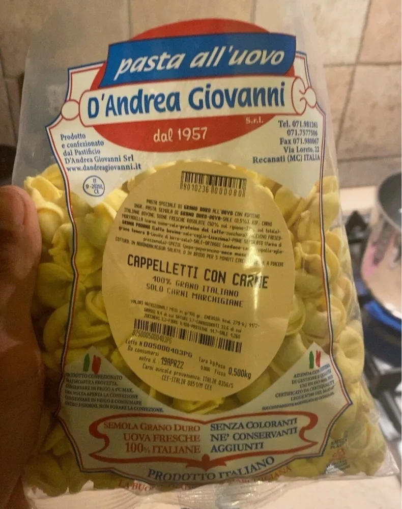 Capoelletti con carne