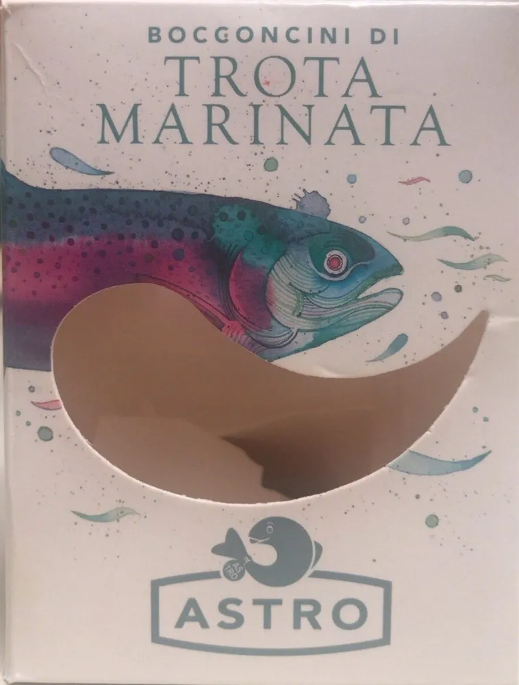 Boccincini di trota marinata