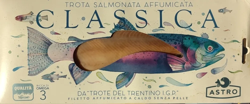 Trota salmonata affumicata classica