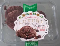 Luxury cookie triple chocolate