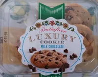 Luxury cookie milk chocolate pratinfiori
