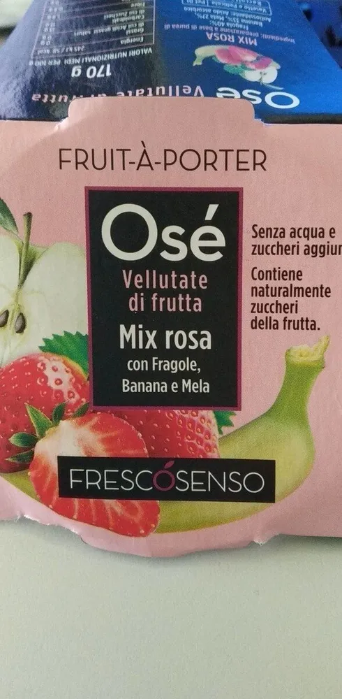 Osé Vellutata di frutta