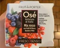 Osé Vellutata di frutta - Mix rosso