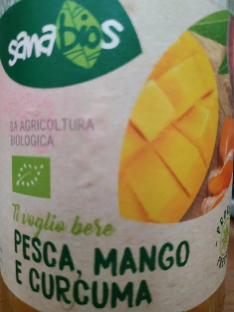 Pesca, Mango e Curcuma Ti voglio bere