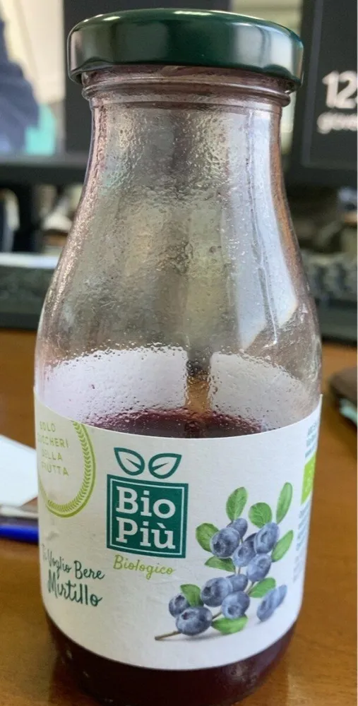 Bevanda biologia al mirtillo