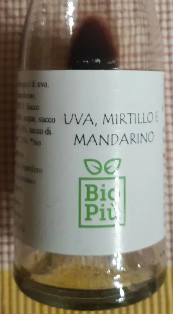 Uva mirtillo e mandarino