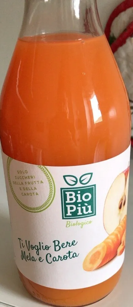 Ti voglio bere mela e carota