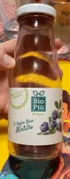 Bevanda biologica al mirtillo