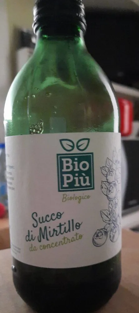 Succo di mirtillo