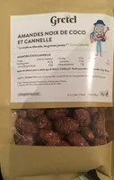 Amandes noix de coco et canelle