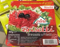 Brisetti bresaola a filetti