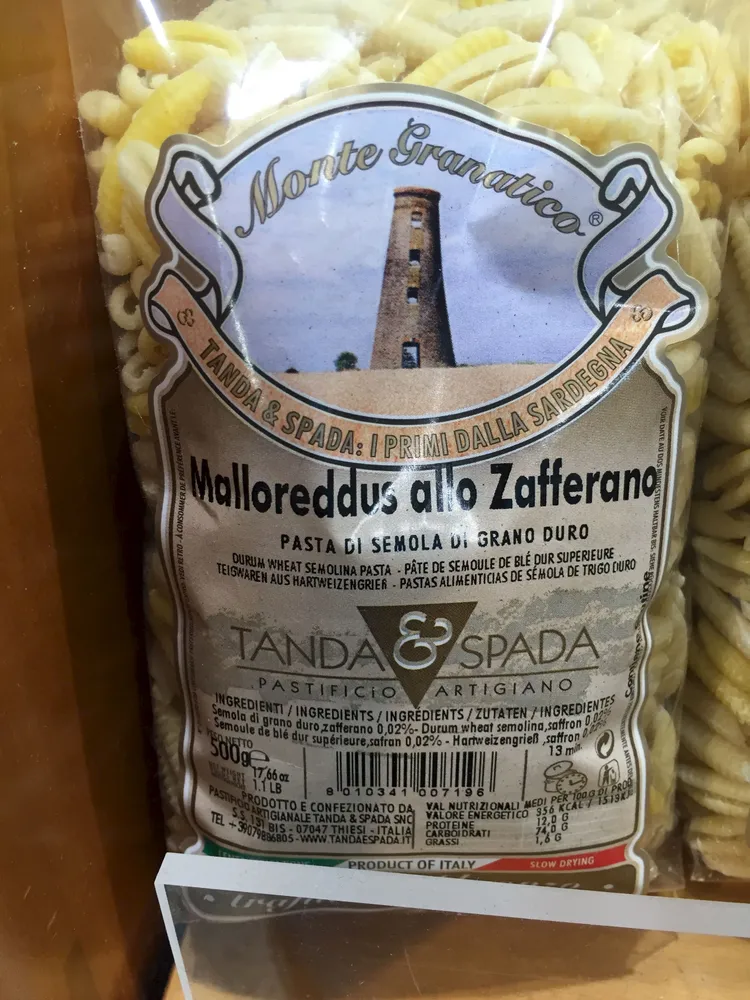 Malloreddus di zafferano