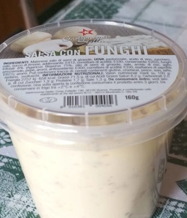 Salsa con funghi