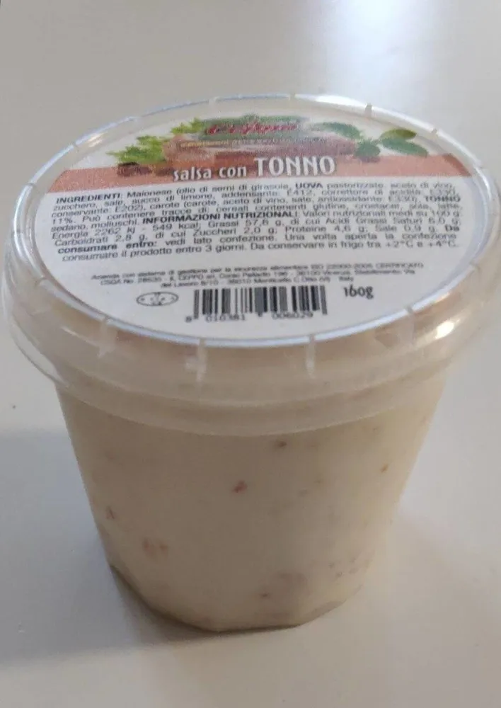 Salsa con tonno