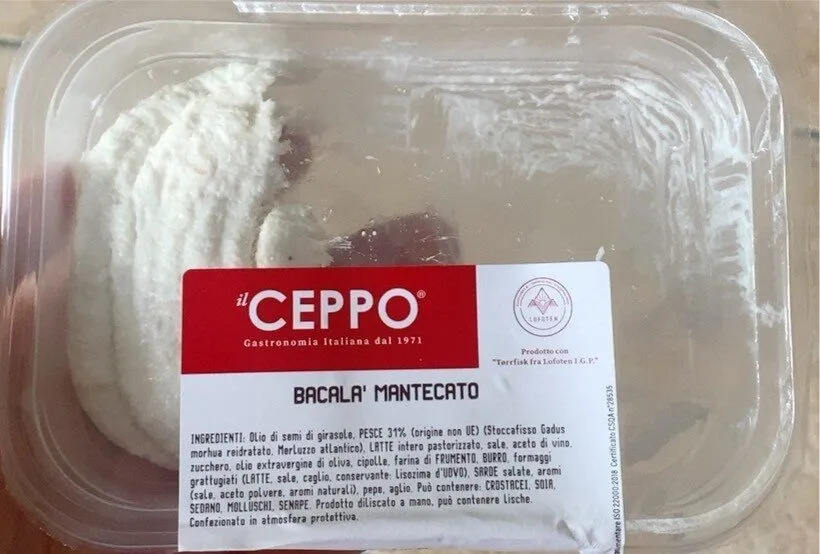 Bacalà mantecato
