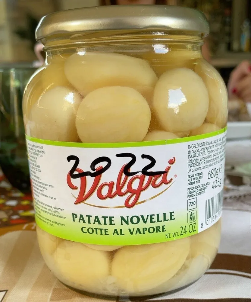 Patate novelle cotte al vapore