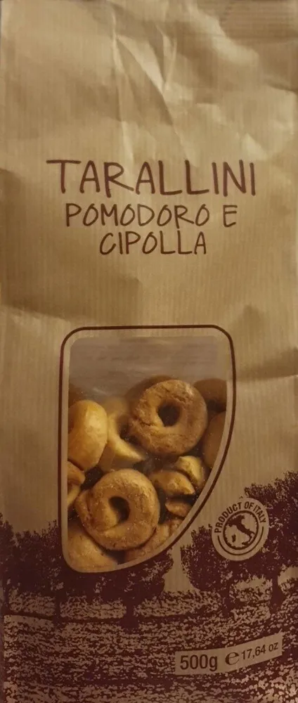 Tarallini Pomodoro e Cipolla