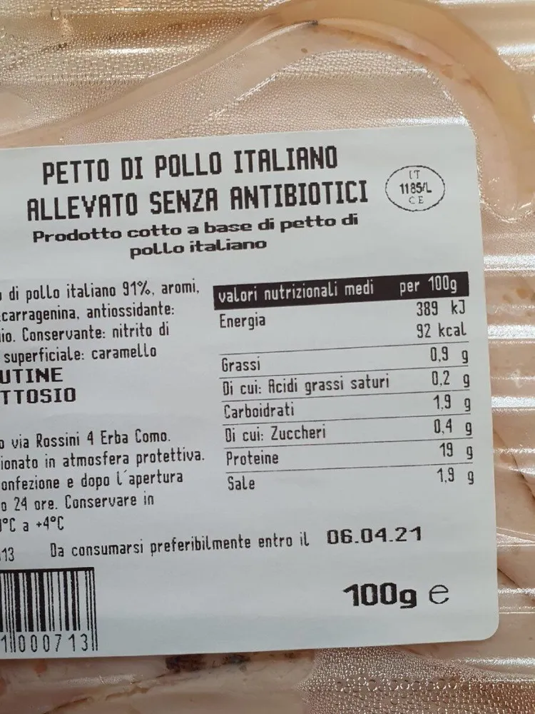Petto di pollo origgi