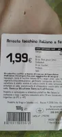 Arrosto tacchino italiano a fette