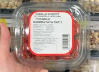 Fresas desidratadas