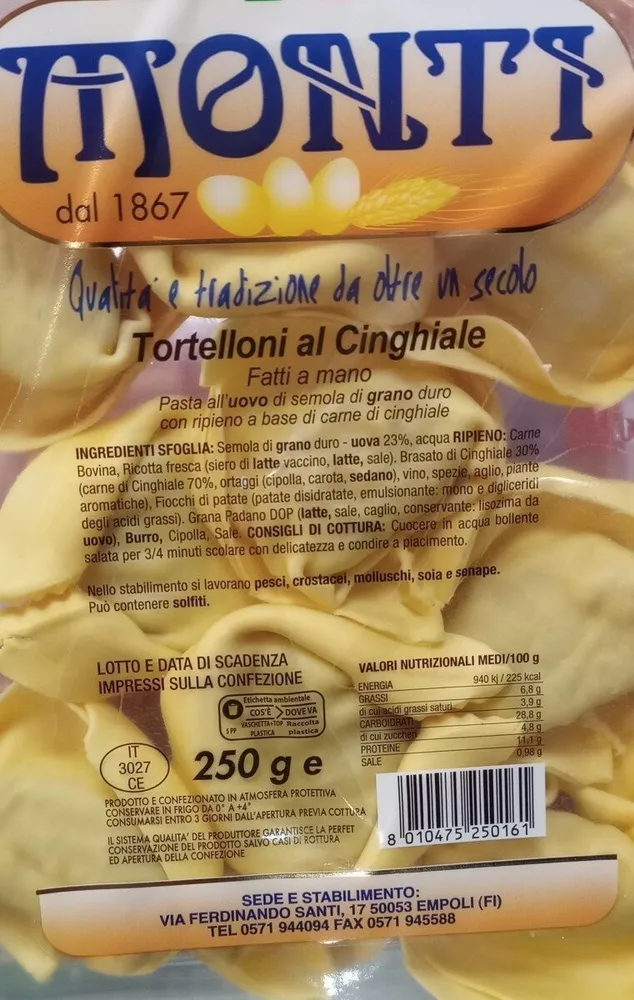 Tortelloni al cinghiale