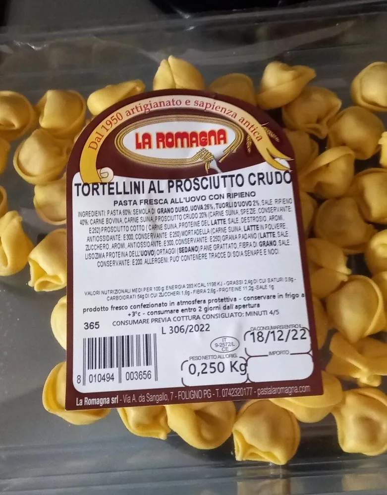 Tortellini al prosciutto cotto