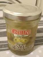 Green olives with garlic