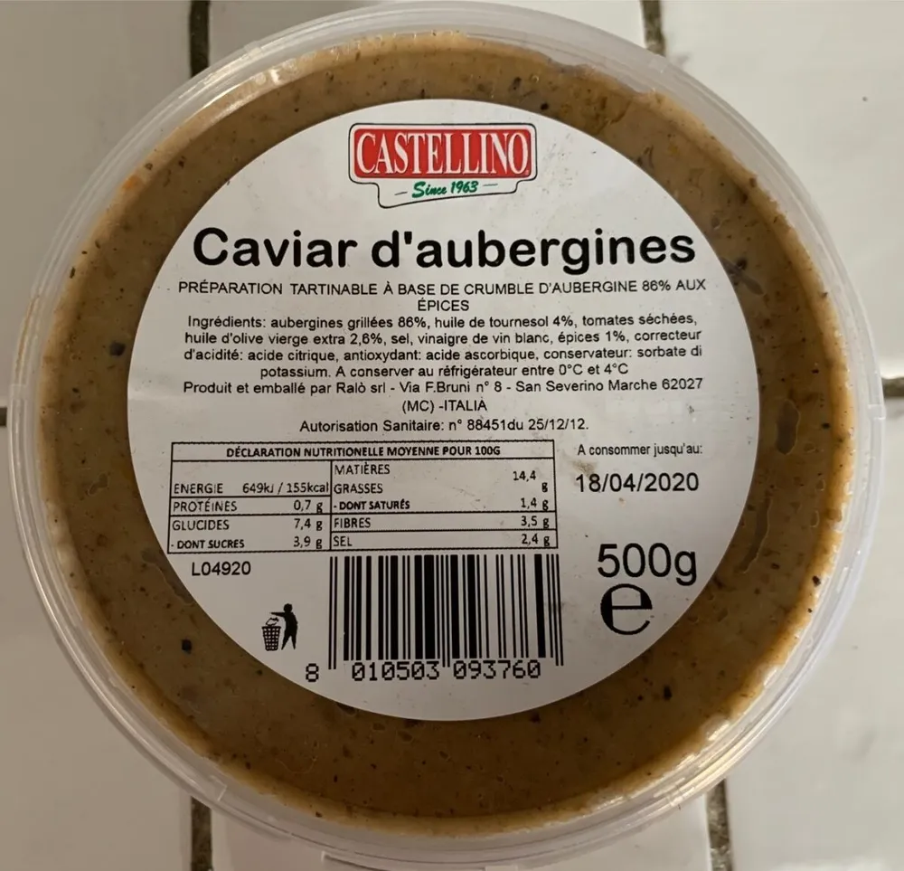 Caviar d' Aubergines