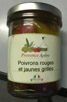 Poivrons rouges et jaunes grillés