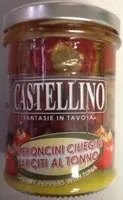Castellino Petits Poivrons Farcis Au Thon 180G