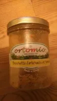 Bruschetta d'artichauts et tomate