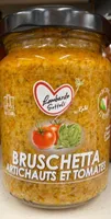 Bruschetta artichaud tomate