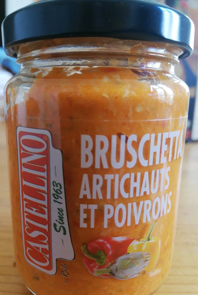 Bruschetta Artichauts et Poivrons