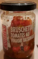 Bruschetta tomates au vinaigre balsamique