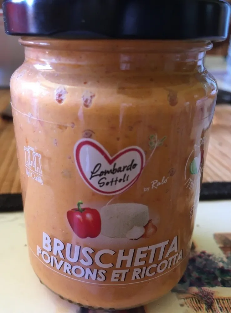 Bruschetta Poivrons et Ricotta