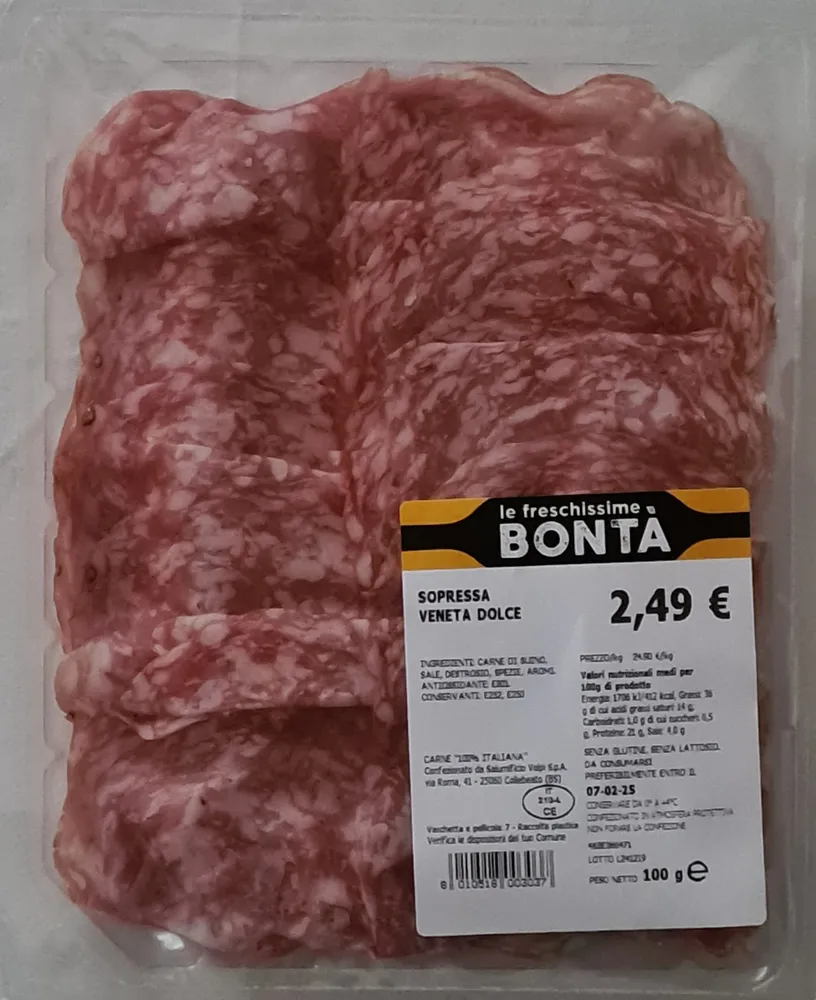 Soppressa Veneta Dolce