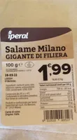 Salame milano gigante di filiera