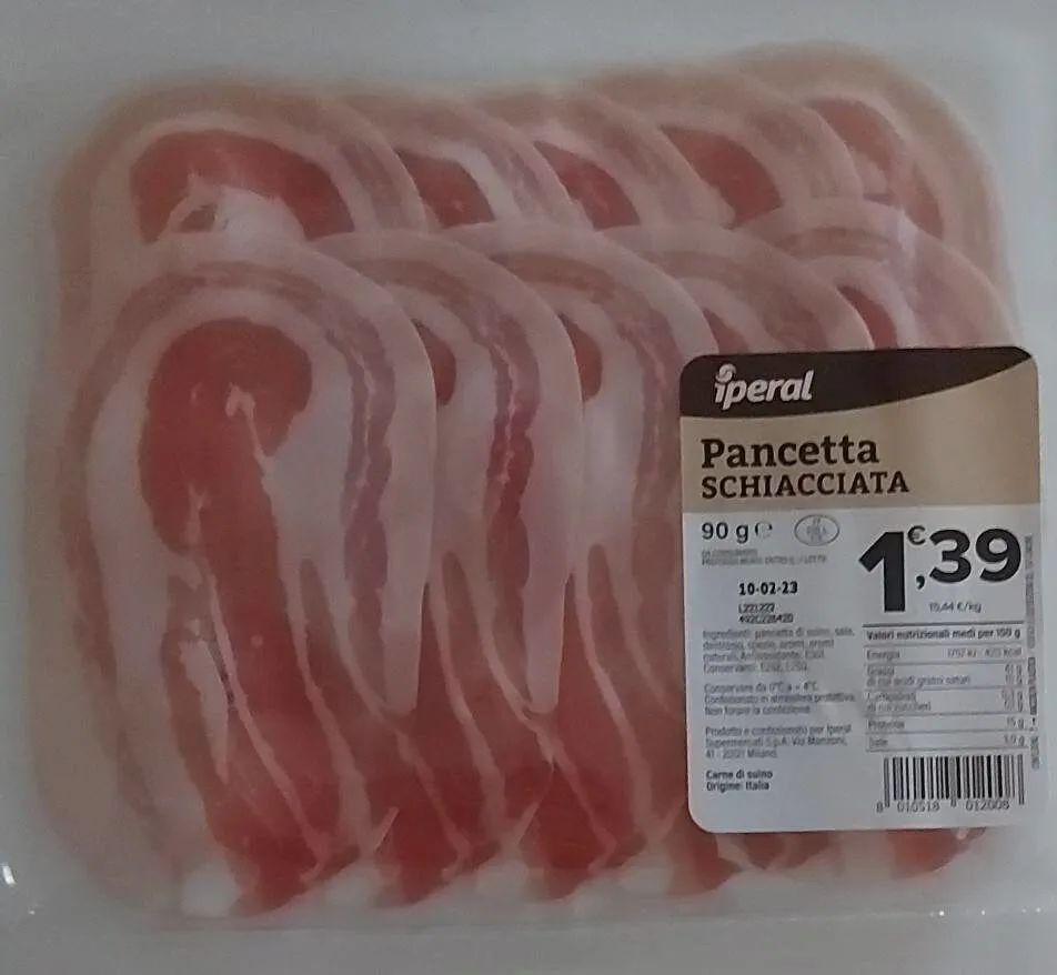 Pancetta Schiacciata