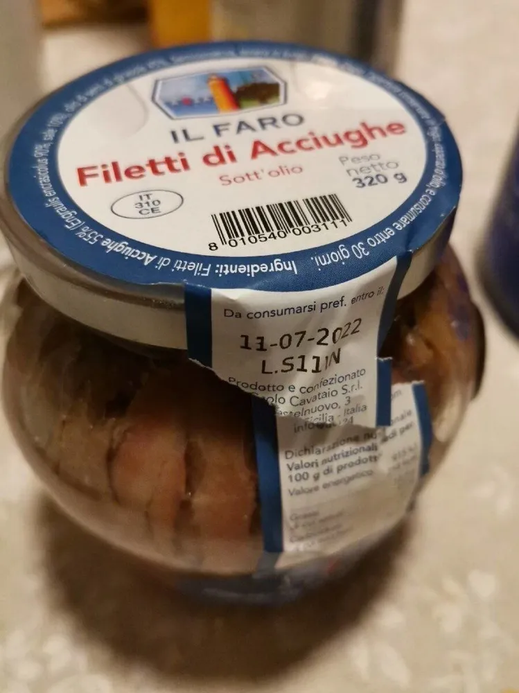 Il faro filetti di acciughe