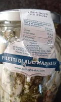 FILETTI DI ALICI MARINATE