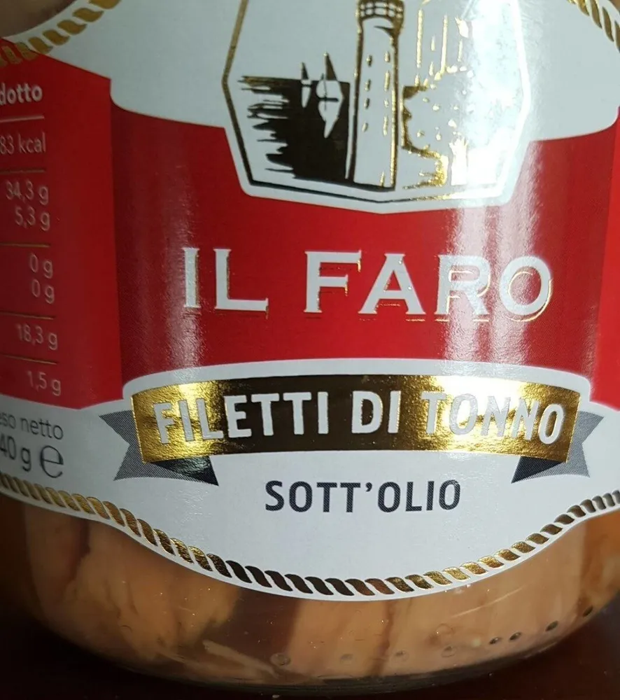 Filetti di tonno sott'olio