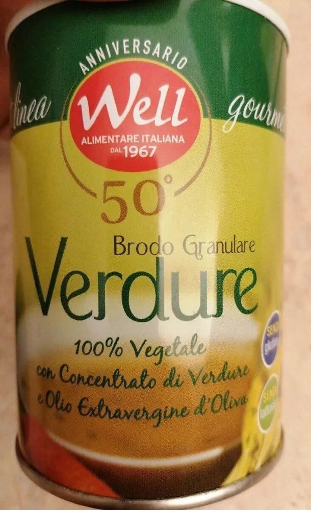 Brodo granulare Verdure