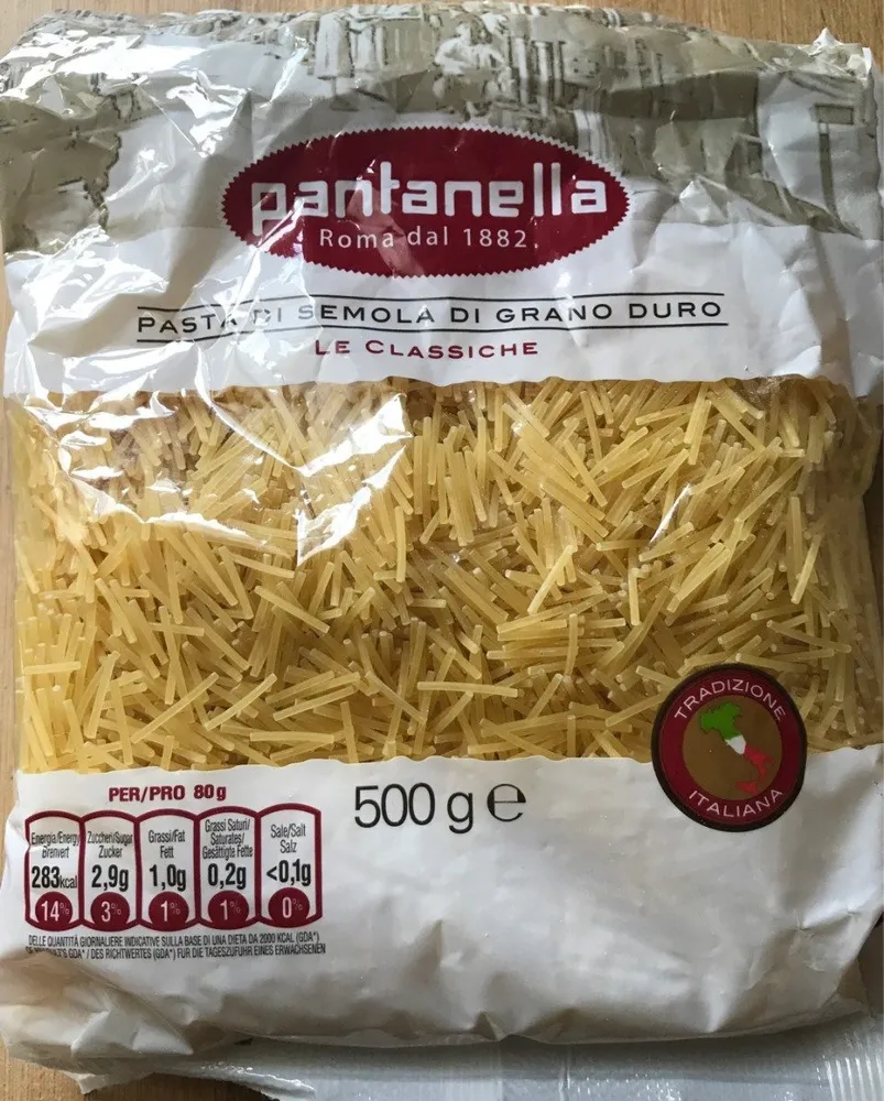 Pates de blé dur