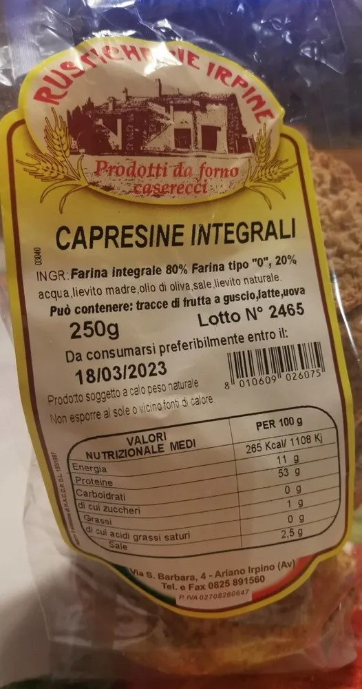 Capresine integrali