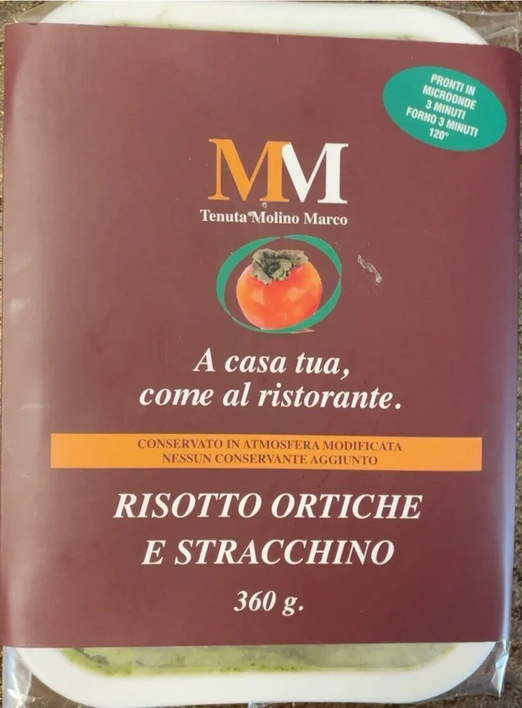Risotto ortiche e stracchino