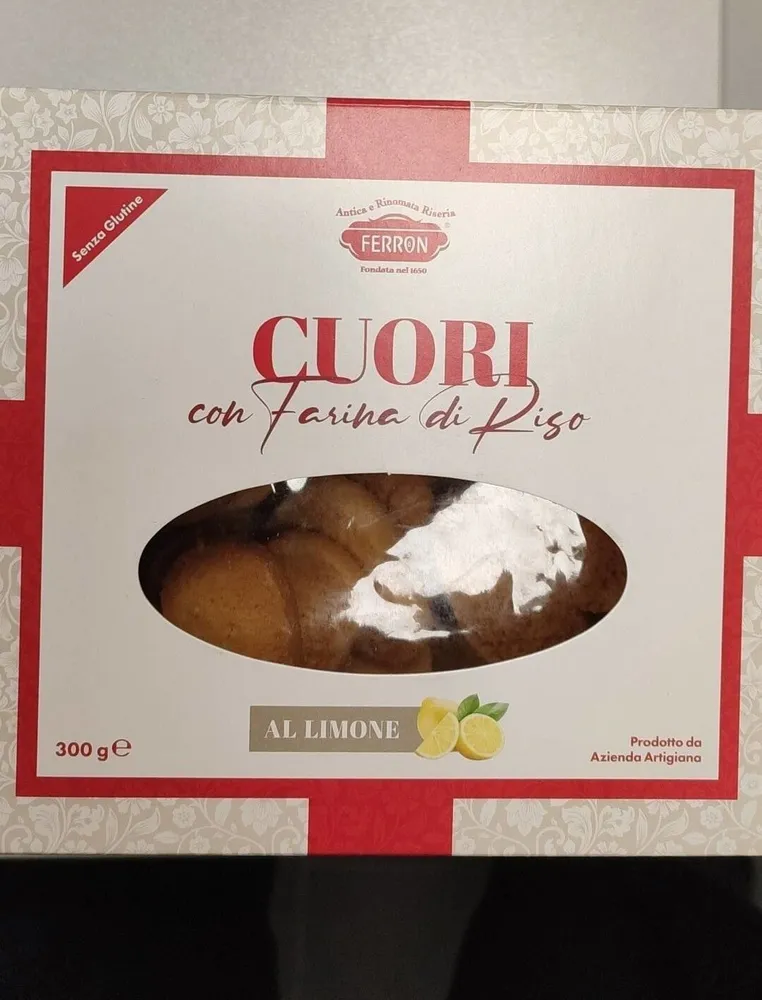 Cuori con farina di riso
