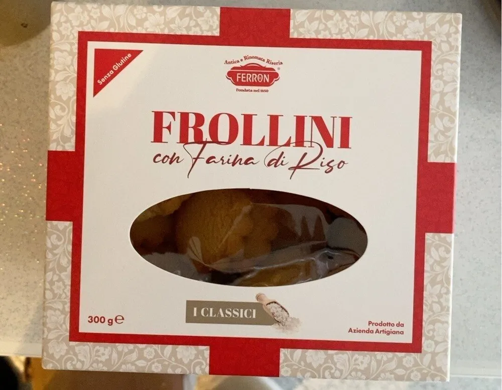 Frollini con farina di riso