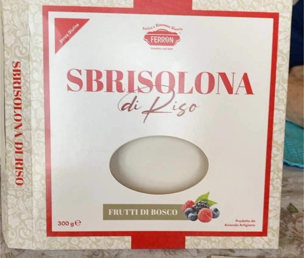 Sbrisolona di riso
