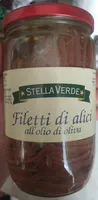 Filetti di alici all'olio di oliva