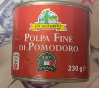 polpa fine di pomodoro